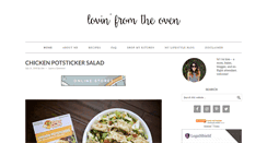 Desktop Screenshot of lovintheoven.com