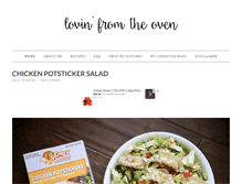 Tablet Screenshot of lovintheoven.com